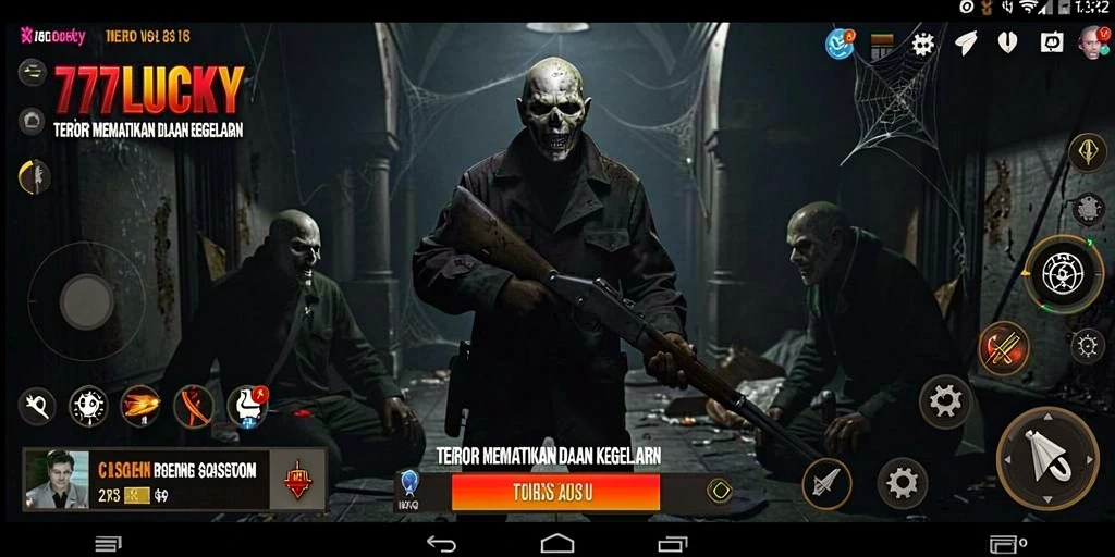 Gameplay menegangkan dengan suasana horror yang mencekam.