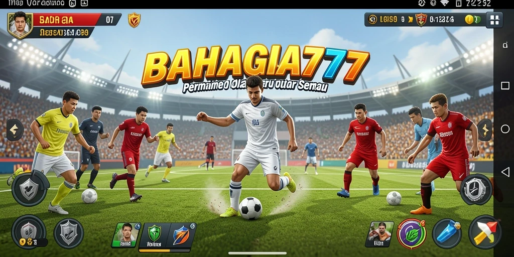 Visual gameplay menakjubkan dari BAHAGIA777 yang mengasyikkan.
