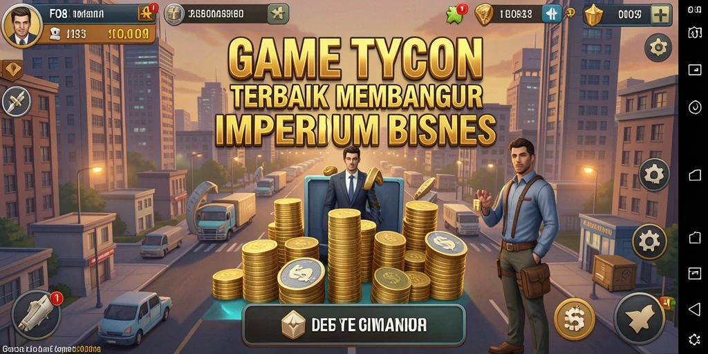 Tampilan gameplay FO8 yang menarik dan penuh strategi Tycoon.
