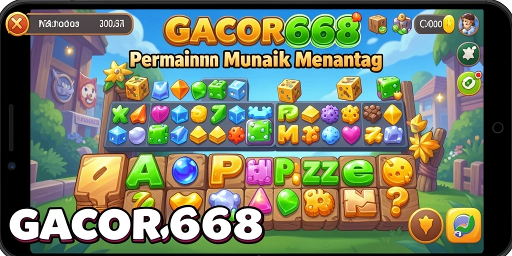 Screenshot GACOR668 menampilkan gameplay Puzzle yang menarik dan menantang.
