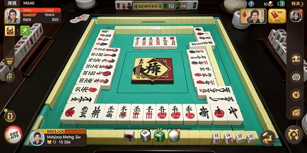 Screenshot HOKILUCK menampilkan gameplay Mahjong yang menarik dan menantang.