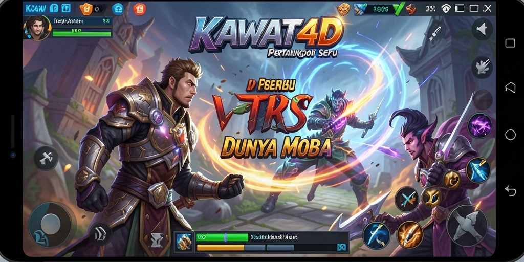 Tampilan gameplay KAWAT4D yang menarik dan penuh aksi.