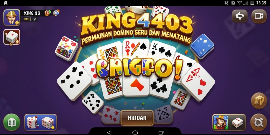 Tampilan gameplay KING403 yang seru dengan berbagai momen mendebarkan.