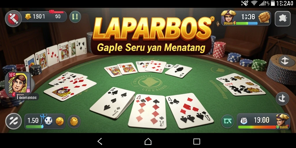 Tampilan gameplay seru LAPARBOS yang penuh tantangan.