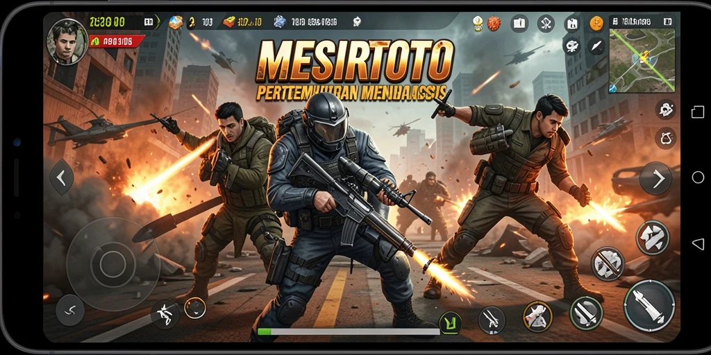 Tampilan gameplay menarik dari MESIRTOTO yang penuh aksi dan tantangan.