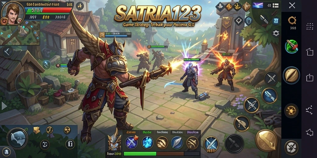 Tampilan gameplay SATRIA123 yang menarik dan mendebarkan.